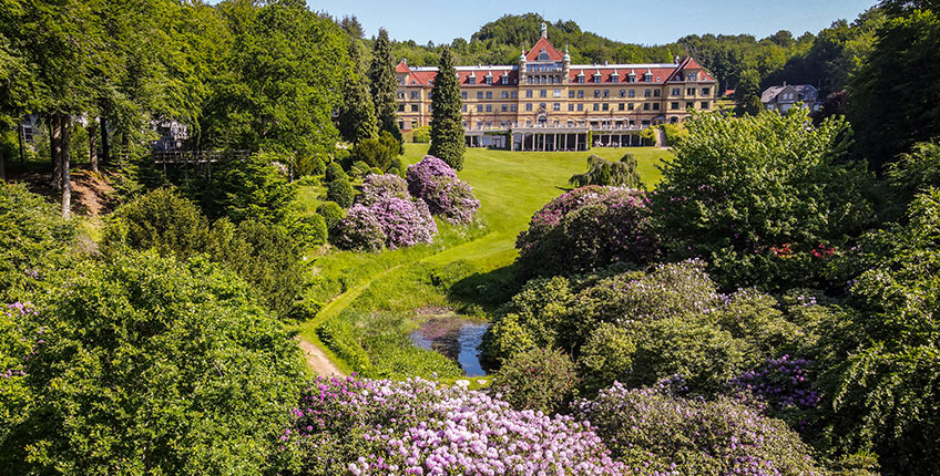 Hotel Vejlefjord spa- og konferencehotel set fra luften