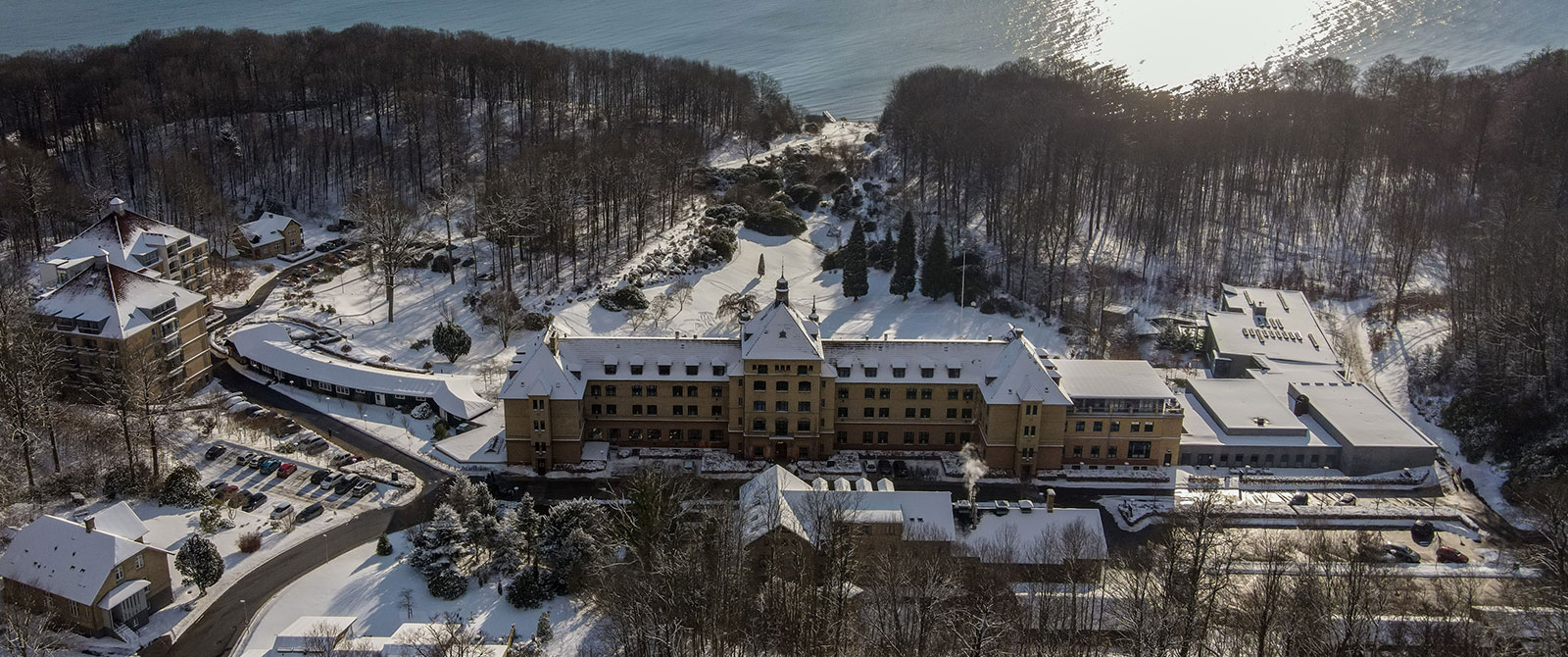 En skøn vinterdag ved Hotel Vejlefjord